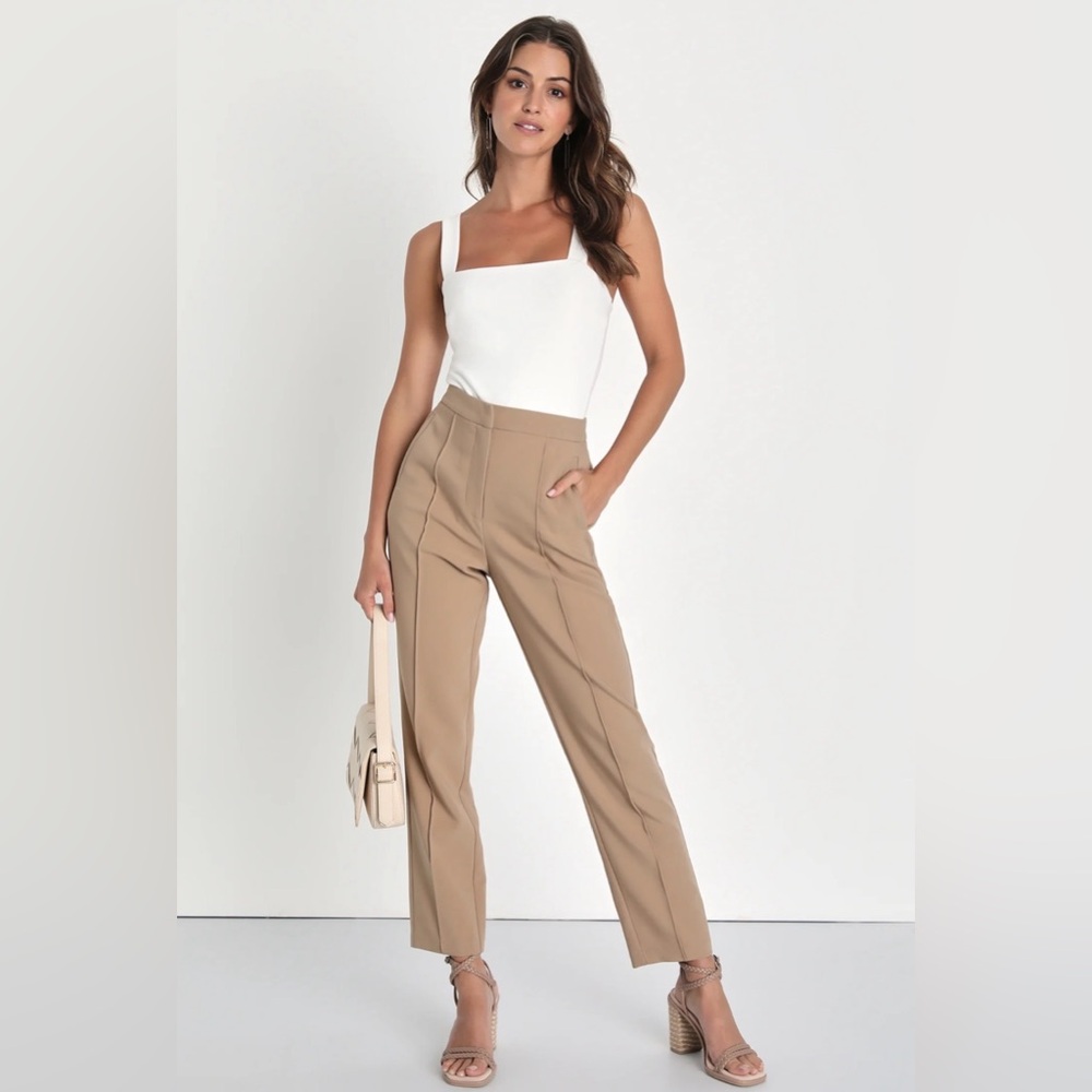 Lulu's Classic Tan Women's Trousers